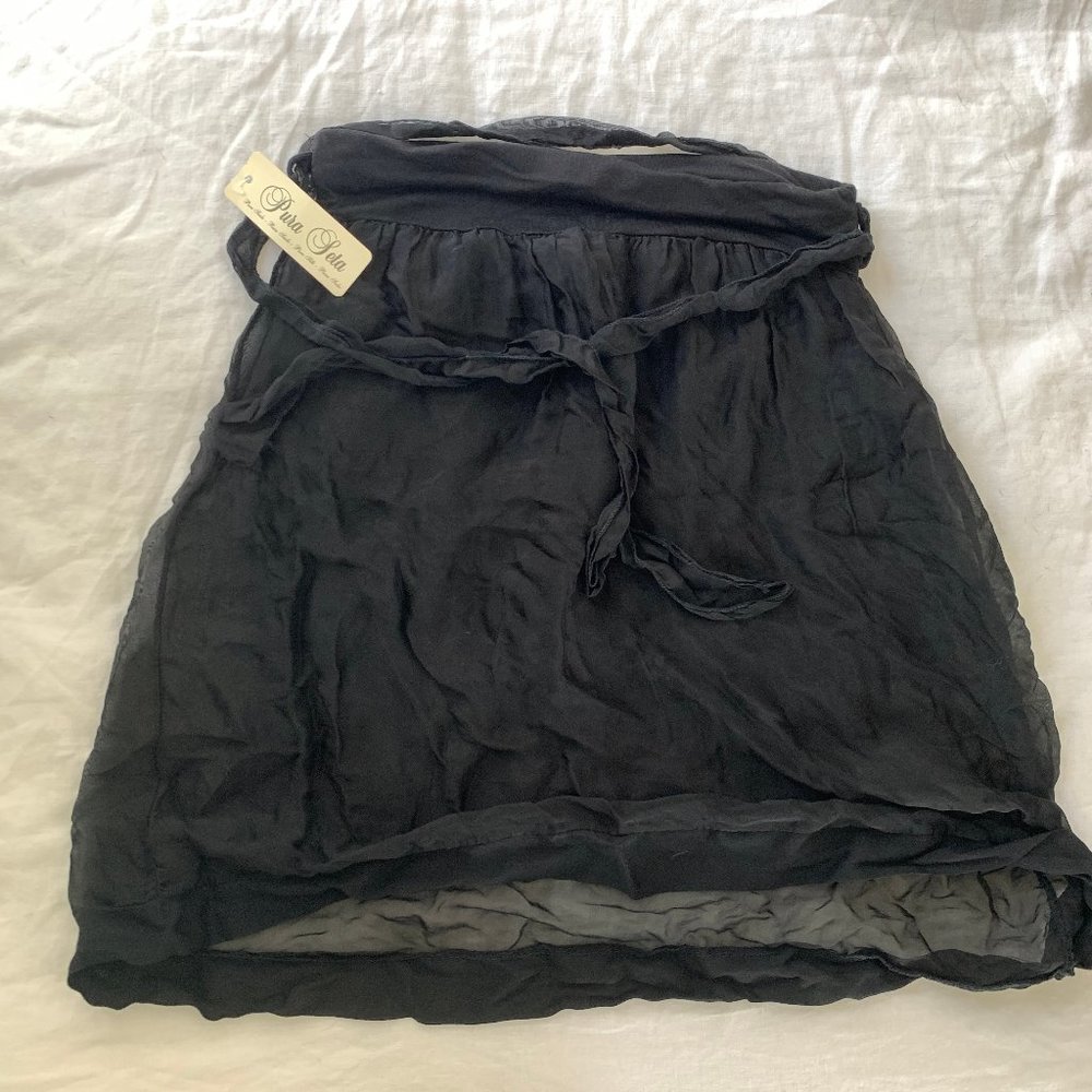 Silky Skirt - Black